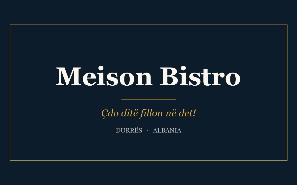Pamje nga faqja Meison Bistro