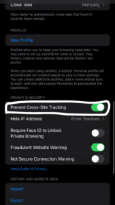 Si të bllokosh reklamat në Safari (iPhone)