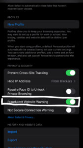 Si të bllokosh reklamat në Safari (iPhone)
