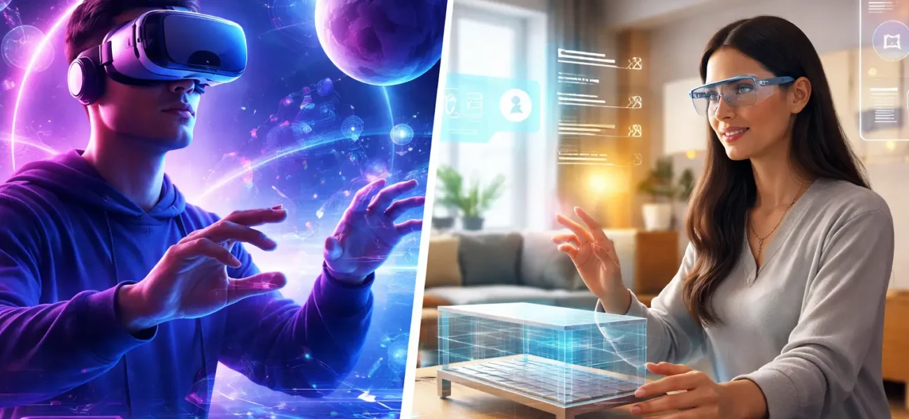 VR vs AR ndryshimet 2026