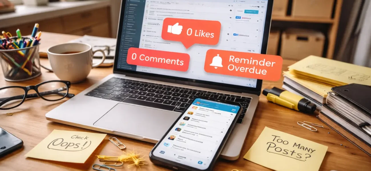 gabimet në automatizimin e rrjeteve sociale