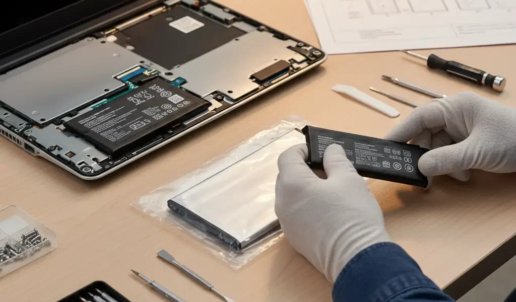 si te zevendesosh bateri laptopi