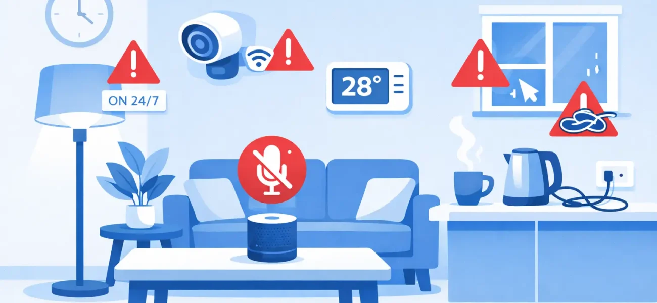 5 gabime të zakonshme në shtëpitë inteligjente që duhet të ndalojnë