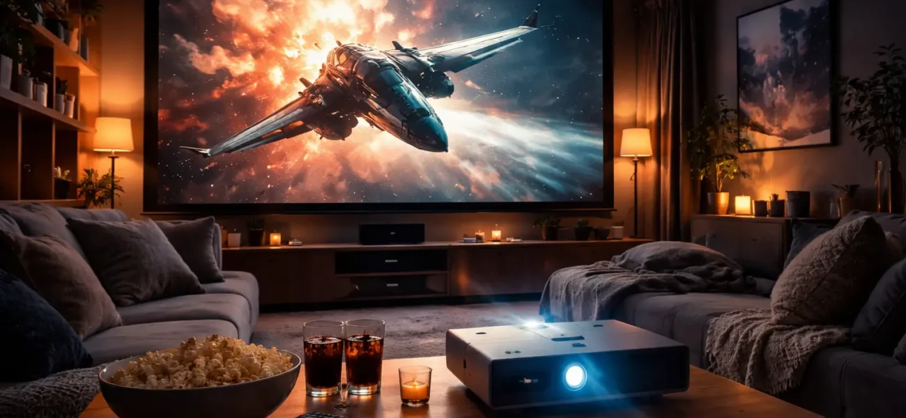 Pse duhet të shikosh filma me projektor në vend të TV