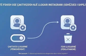 Si të fshish ose çaktivizosh një llogari Instagram