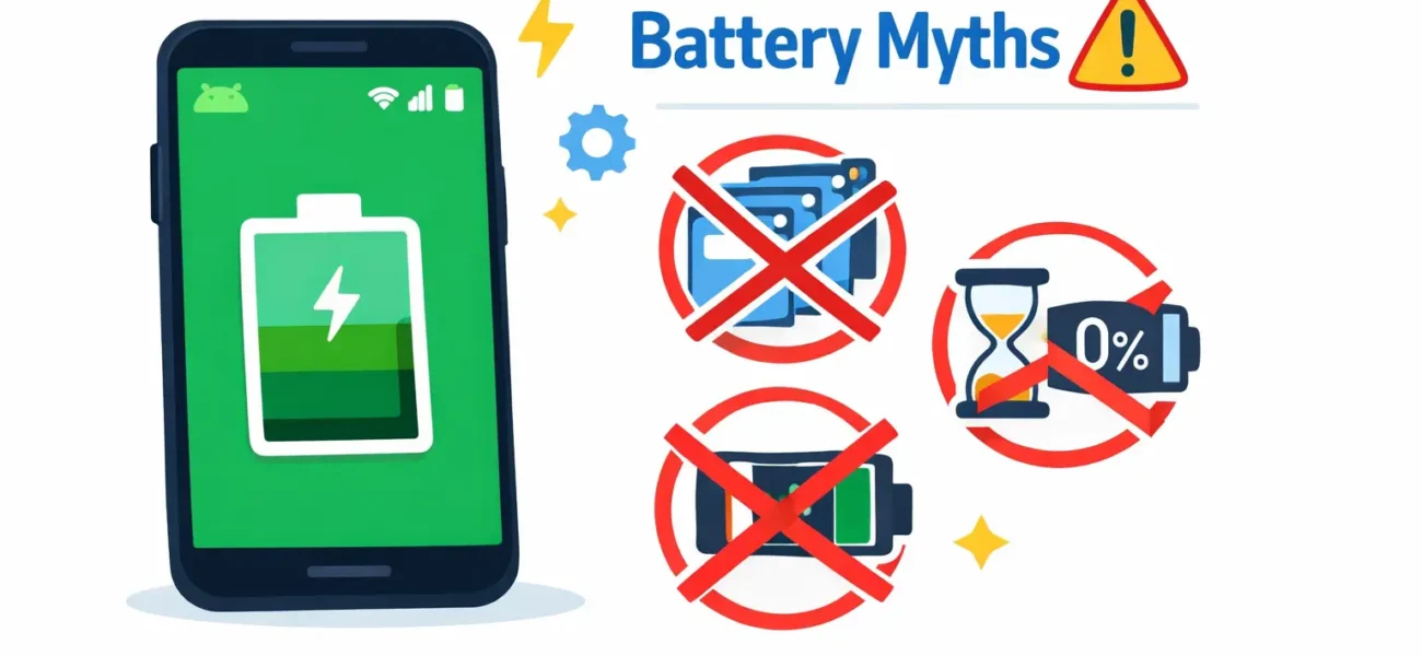 4 mite për kursimin e baterisë në Android që duhet të ndaloni t’i besoni