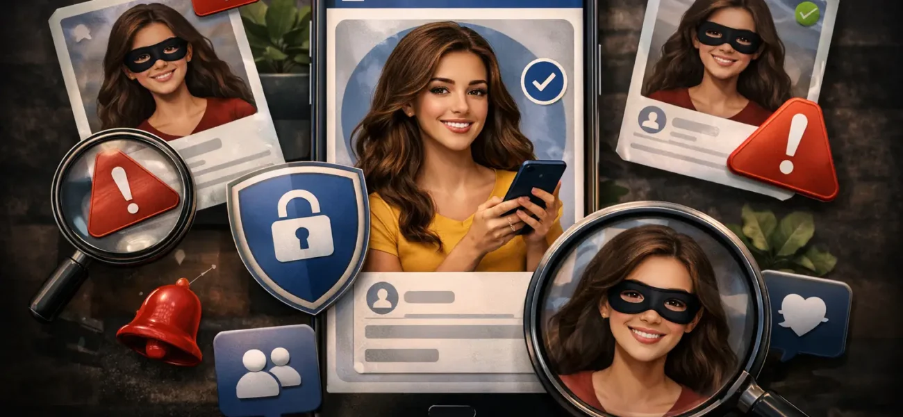 Facebook raportimi i llogarive imituese