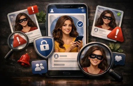 Facebook raportimi i llogarive imituese