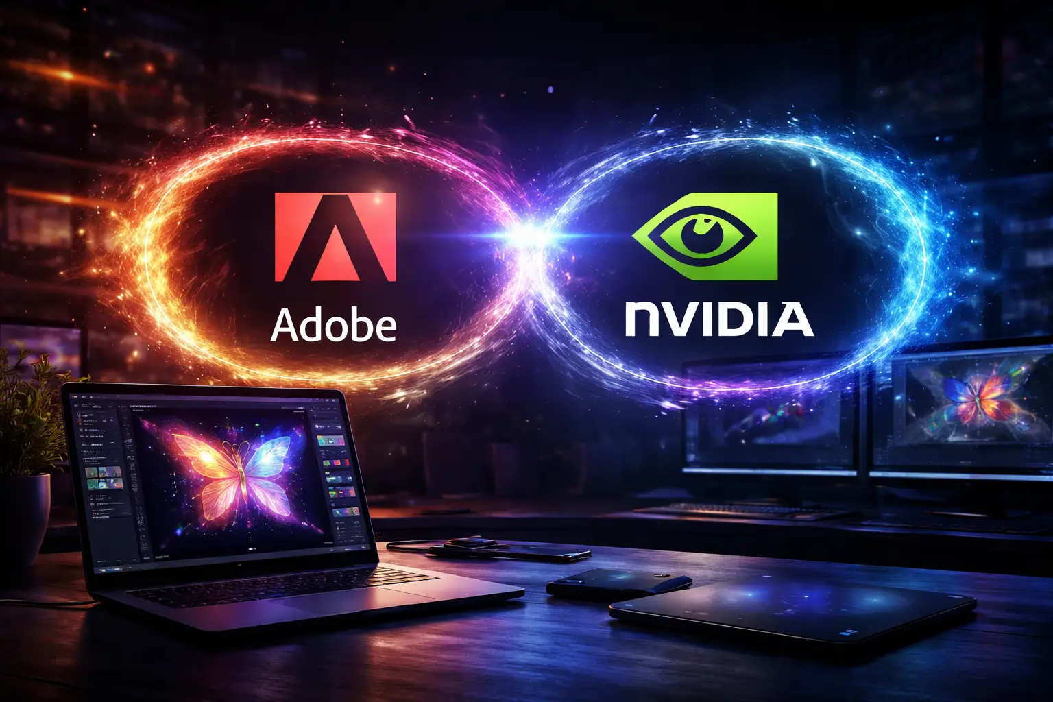 Adobe Firefly AI dhe Nvidia