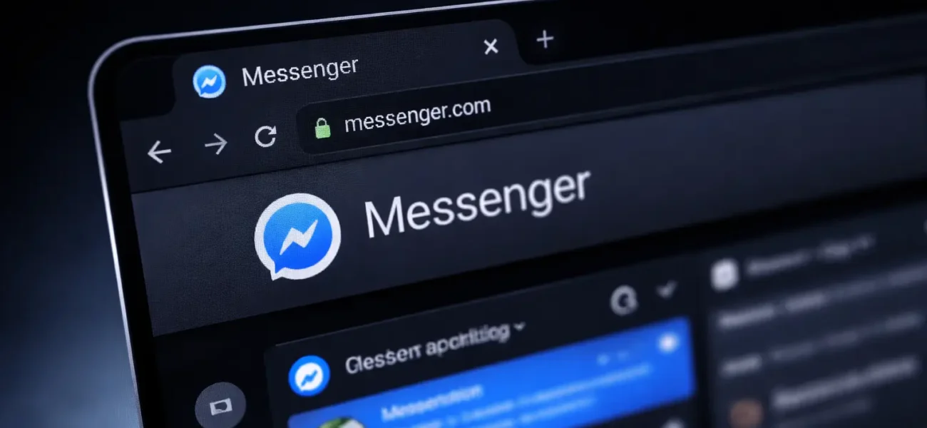 Meta mbyll Messenger web