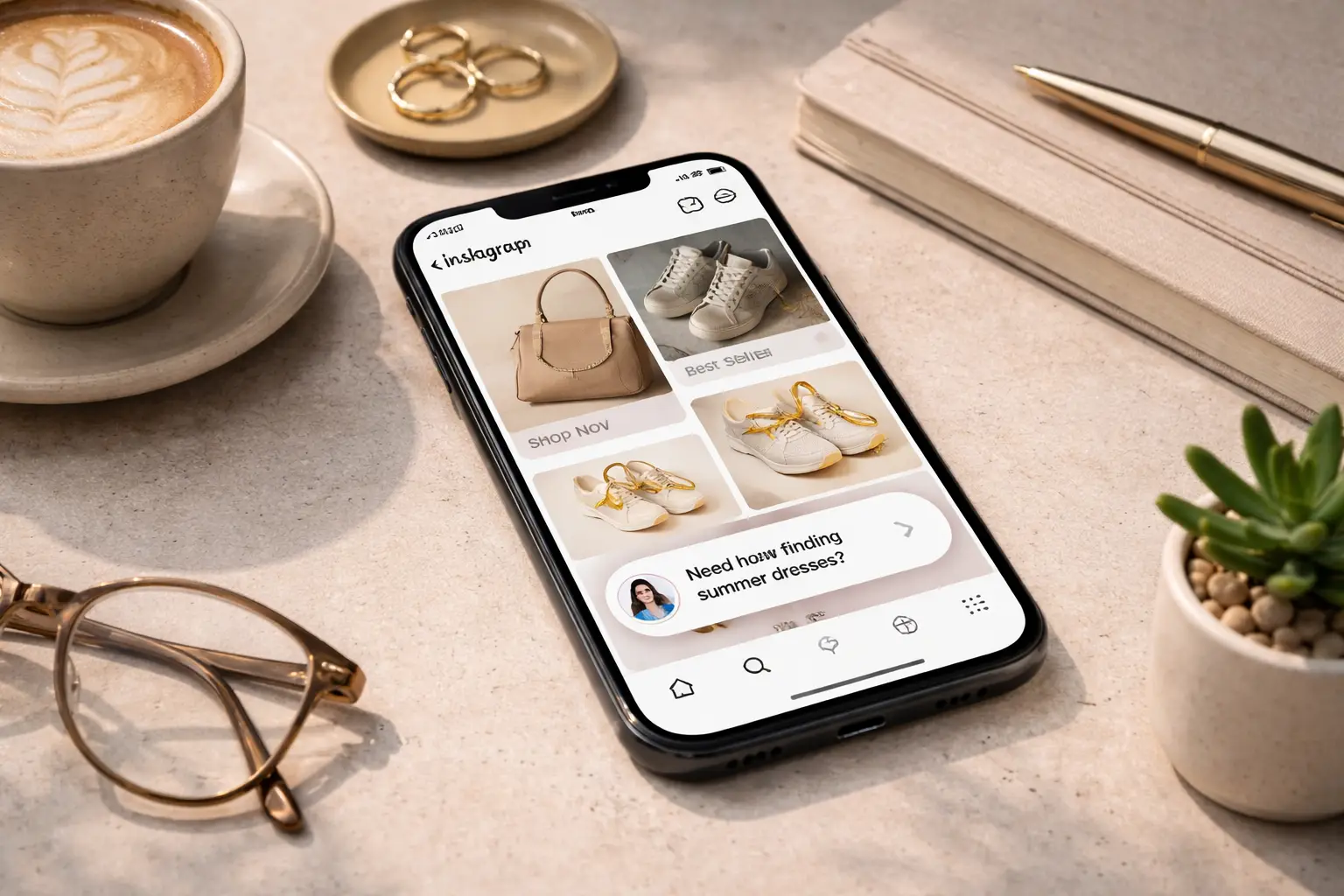 AI shopping ne Instagram dhe Facebook
