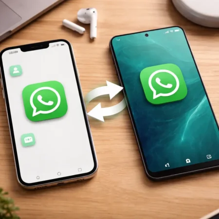WhatsApp shume llogari iOS dhe transferim Android