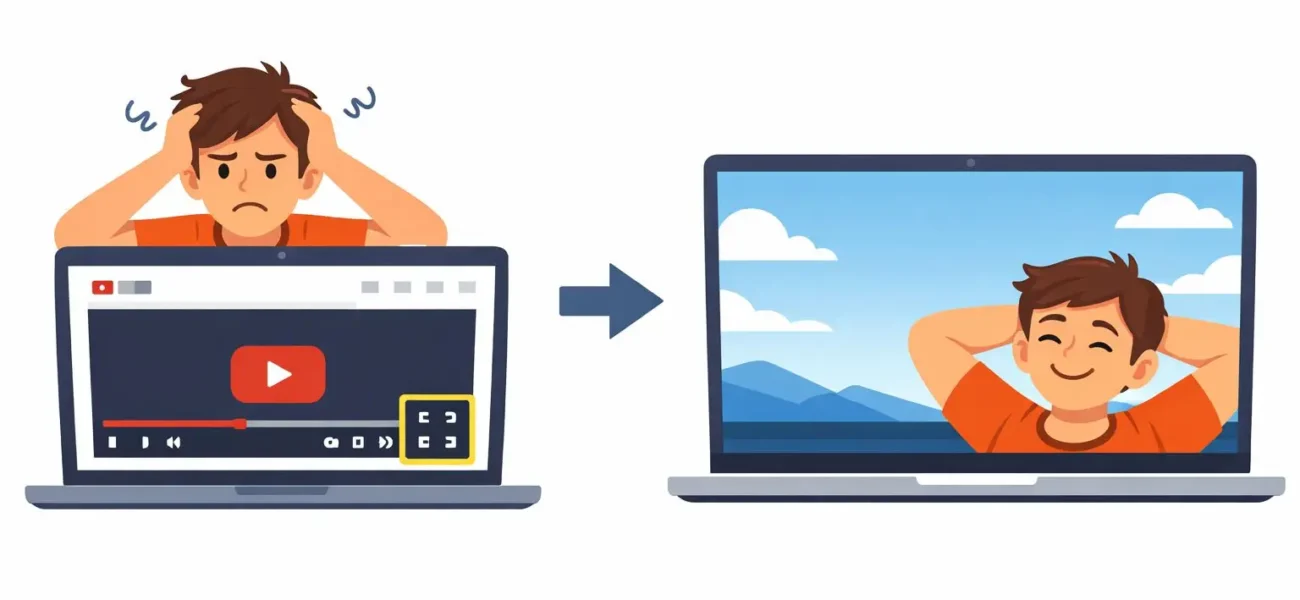 Si të rregulloni problemin irritues të YouTube me fullscreen